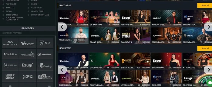 Mela bet live dealers