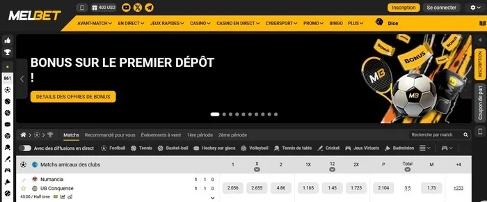 Melbet DJ — paris sportifs à Djibouti